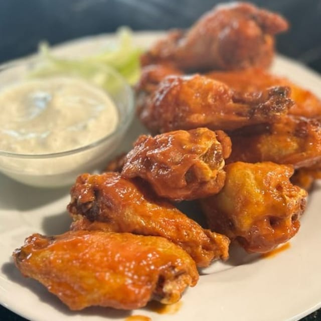 Crispy Chicken Wings.