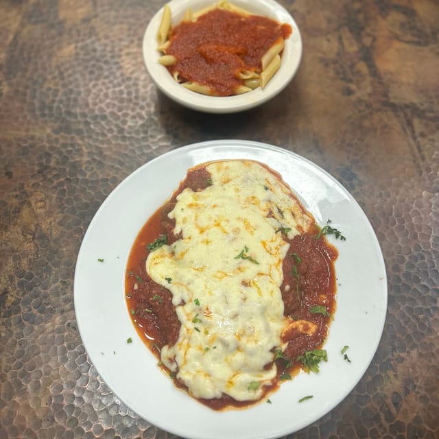 Eggplant Parm.