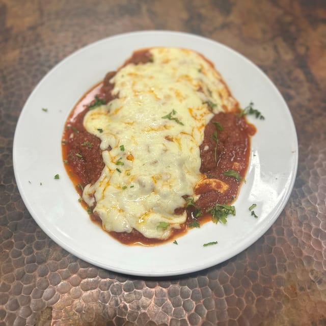 Veal Parmesan.